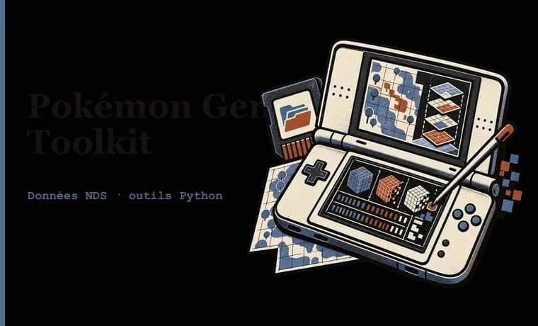 Aperçu du projet Pokémon Gen-4 Toolkit